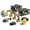 DEWALT DCK663P3-GB DCK663P3 XR Brushless 6 Piece Kit 18V 3 x 5.0Ah Li-ion