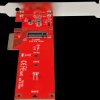 PEX4M2E1 x4 PCI Express to M.2 PCIe SSD adapters