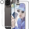 PanzerGlass CARE by ® Panzerglas 3-in-1 Protection Futerał backcase Apple iPhone 16 Pro przeźroczysty Odporny na wstrząs