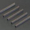 2mm Pitch 25-Pin Female Socket Headers - Pack of 5