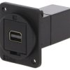 Łącznik Mini DisplayPort gniazdo z obu stron FT 19x24mm CP30202X