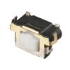 Klosz do przycisku dotykowego SPST 20 mA przy 15 V DC 2.1mm 2.6mm Montaż na krawędzi