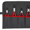 Zestaw szczypiec do pierścieni osadczych Zestaw szczypiec do pierścieni osadczych Knipex długość całkowita: 315 mm