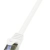 kabel LAN LogiLink CQ3071S, 1 szt., RJ45, CAT 6a, S/FTP, 5.00 m, biały