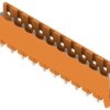 Pin header, 11 pole, pitch 5.08 mm, straight, orange, 1146550000