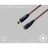 BKL 075907 DC Connector 5.5mm x 2.5mm 2 m single High load capacity