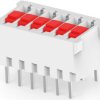DIP switche, Off-On, 6 pole, straight, 10 mA/50 VDC, 5161390-6