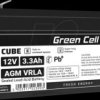 AGM19 Rechargeable lead-fleece battery, AGM, 12 V, 3.3 Ah