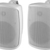 Monacor WALL-04T/WS Głośnik ścienny PA 2 W biały 1 par(a)