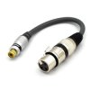 Adapter XLR Żeński Gniazdo RCA Mikrofon Vitalco