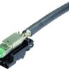 Plug, RJ45, 8 pole, 8P4C, Cat 6A, IDC connection, cable assembly, 09451001720
