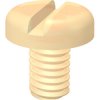 Pan head screw, slotted, M3, 20 mm, PA, DIN 85/ISO 1580, 8503201