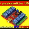 Moduł 8 przekaźników sterowanych poprzez USB