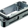Surface mount housing, size 10B, die-cast aluminum, screw locking, IP69/IPX9K/IP68/IP65, 09400100311