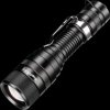 F5 LED flashlight Superfire F5, 1100 lm, black, USB