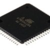 Mikrokontroler Microchip ATmega TQFP 64-pinowy Montaż powierzchniowy AVR 128 kB 8bit 16MHz RAM:4 kB Flash 2,7 →