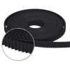 GT2 6mm Reinforced Timing Belt - Black