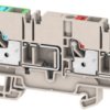 Supply terminal, push-in connection, 0.5-6.0 mm², 41 A, 4 kV, dark beige, 1988270000
