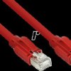 SO-PK050R Patch cable, Cat.7 raw cable, S/FTP, 5 m, red