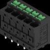 2913740000 Signal terminal, SNAP IN with control button, 5-pin, 180°
