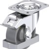 Blickle 939679 L-PO 100KA-FI-ELS-FS Rolka obrotowa z blachy stalowej Średnica koła: 100 mm Maksymalne obciążenie: 250 kg