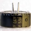 0,47F 5,5V kondensator pamięci poziomy 21x9mm