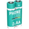 Nickel metal hydride-battery, 1.2 V, 1300 mAh, HR6, AA, B000MFK1FM, package with 2 pieces