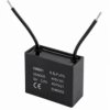 Kondensator silnikowy 0.5uF 450VAC CBB61 rozruchowy przewody