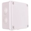 Puszka hermetyczna natynkowa 108x108x56mm IP44 biała PH-1A.3B 28.131