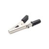 Krokodylek laboratoryjny - NH029 - nieizolowany - czarny - 51mm