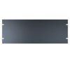 Hammond PBPS19007BK2 4U Steel Blank Panel Black - Plain 483 x 2 x 178