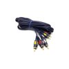 Kabel 3xRCA 15m HQ Łezka VITALCO