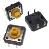 Mikroswitch 12x12x7,3mm(3,8) TM118B A07 przewlekany do klaw.