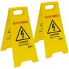 Sealey EV19 EV/Hybrid Floor Warning Signs - Pack of 2