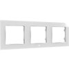Shelly WF3 White Wall Frame 3 Stylish Finish Mounts to Wall Switch