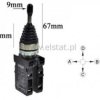Przełącznik Joystick OFF+ 4x NO chwilowy, metalowy
