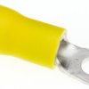 Zacisk oczkowy rozmiar przewodu 6.6mm² Ø 3.5mm izolowany średnica wew 3.7mm Żółty JST