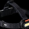 NEB-HLP-0008-G LED head torch, 1500 lm, rechargeable battery