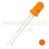 LED - 5MM Pure ORANGE - round (L-53ND) - Kingbright