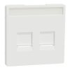 Enjo RJ45 porte-étiq b.mat