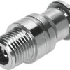Złączka pneumatyczna R 3/8 męskie Wciskane 10 mm Festo Adapter gwintowany prosty