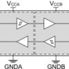 Automotive, ±40V, 2-bit fixed direction ground-level translators, 1/1 configuration