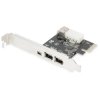 Digitus DS-30201-5 FireWire 400 controller card 3+1 ports PCIe USB FireWire 400