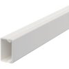 Cable duct, (L x W x H) 2000 x 30 x 17.5 mm, PVC, pure white, 6191010, 1 piece with 2 meters