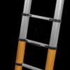 7063088 Telescopic ladder GIRAFFE AIR 3.81 m, with soft close and anti-s