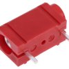 Gniazdo testowe Żeński typ Złącze testowe Czerwony 10A RS PRO rozmiar 4 mm