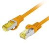 Patchcord kat.6a s/ftp lszh cu 0.25m pomarańczowy fluke passed lanberg PCF6A-10CU-0025-O