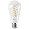 LEDVANCE 4058075777996 Smart+ Wifi Filament Edison Tunable WH E27 Tunable White