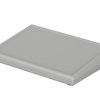 Obudowa ukośna, 195 x 275 x 48mm, ABS, kolor: Jasnoszary, Bopla Futura