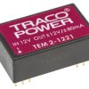 Przetwornica DC-DC, 2W, Uwe 10,8 → 13,2 V DC, Uwy ±12V dc, Iwy ±80mA, TRACOPOWER